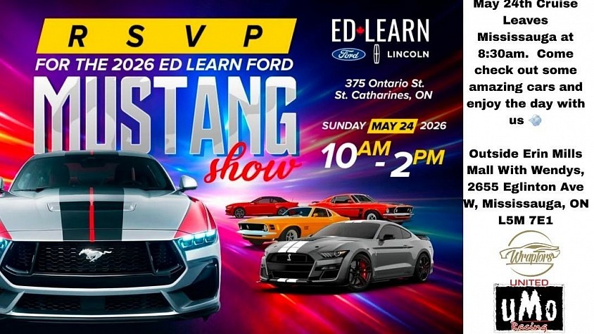 Ed Learn Car Show, St Catherines Ontario. May 24, 2026